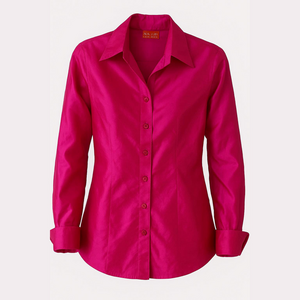 JIM THOMPSON (House on the Klong) Thai silk blouse M French cuffs.Rare find.